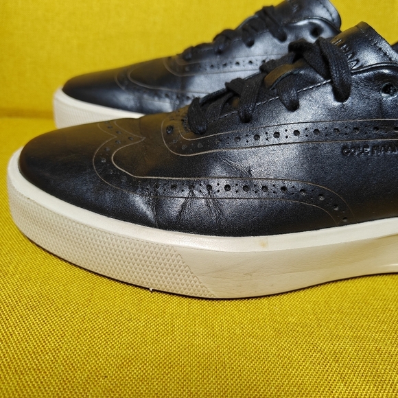 Cole Haan GrandPro Crew Wingtip Oxford Lace Up Shoes Black Mens Size 8.5M main image 4